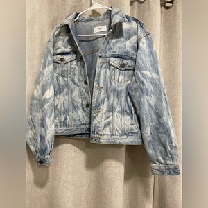 Aritzia TNA Light Blue Jean Denim Jacket Size S